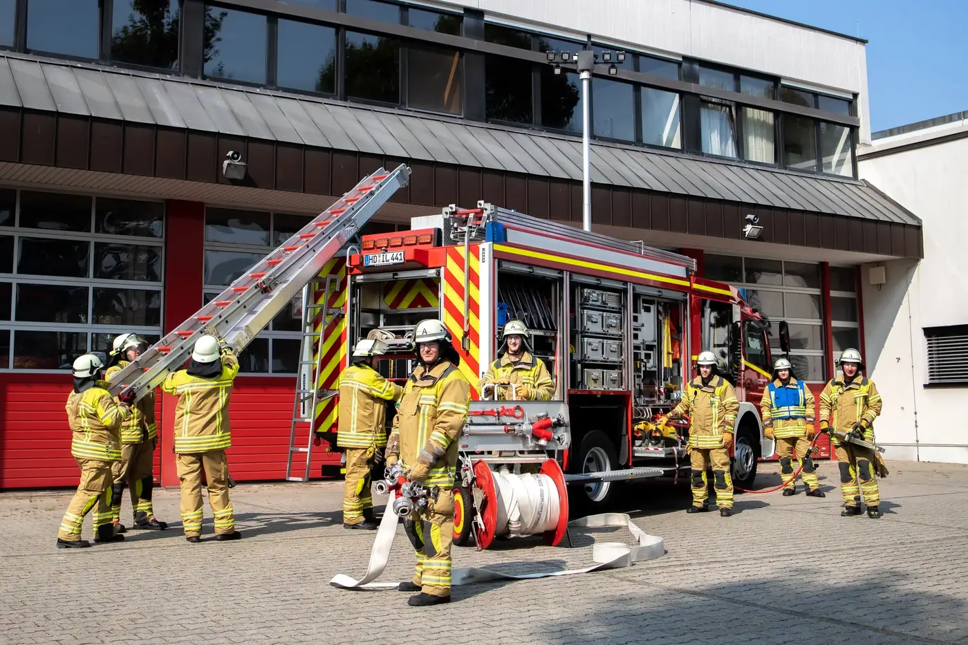 Gemeinsame Übung mehrerer Wehren
